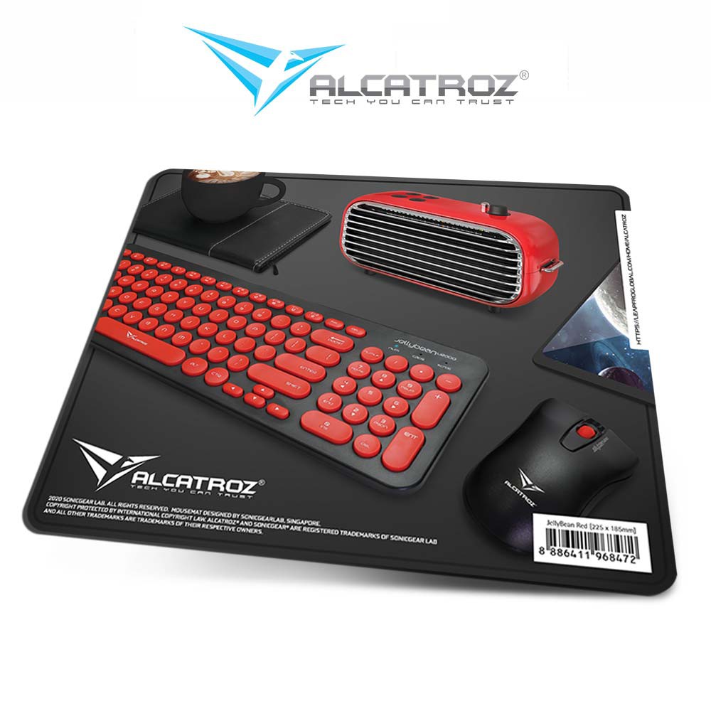 Alcatroz Limited Edition In-House Design High Non-Slip Base Gaming Mouse Pad | Murah & Berkualitas-3