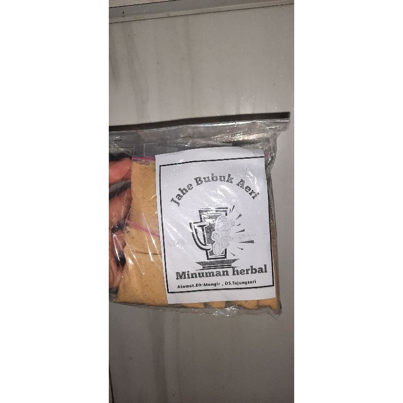 

Jahe seduh minuman