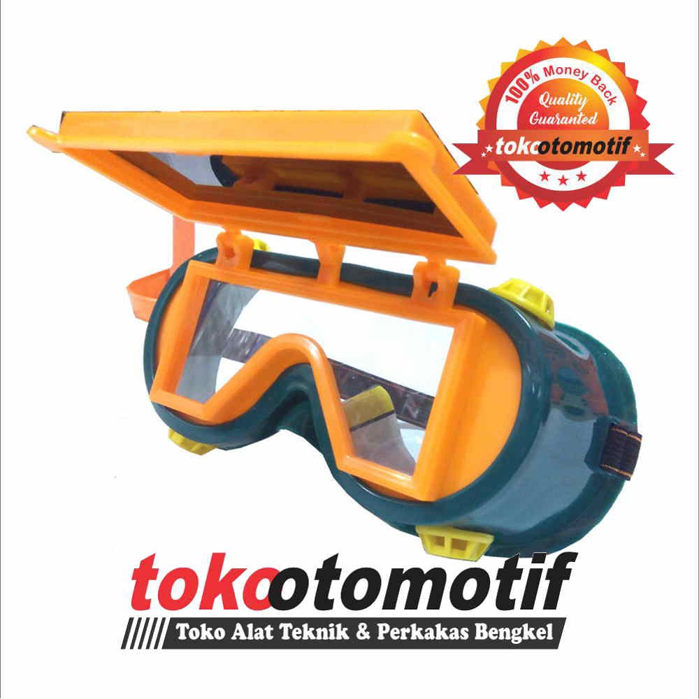 Kacamata Las Segi empat Tora - Welding Google Glass - Alat Safety