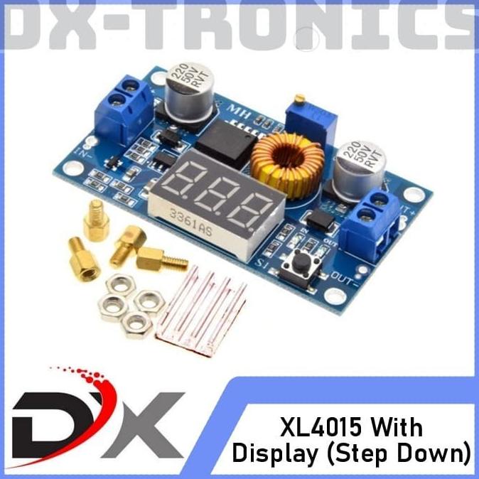 Xl4015 Dc To Dc Step Down Buck Converter 5A Xl-4015 Display Voltmeter