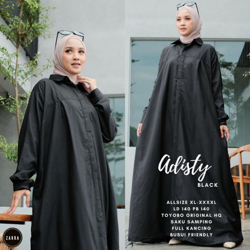 ADHISTI JUMBO GAMIS TERBARU BY ZARRA