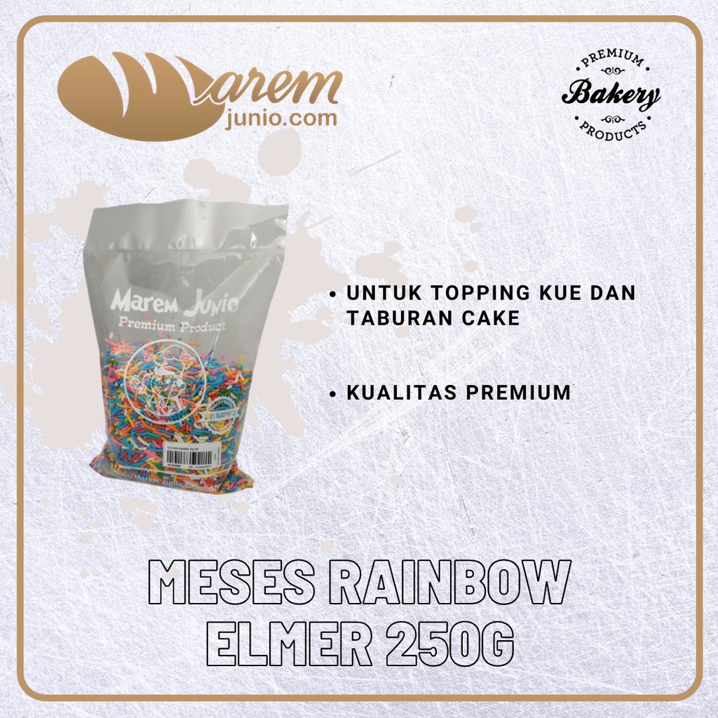 

Elmer Meses Rainbow Warna 250 gr