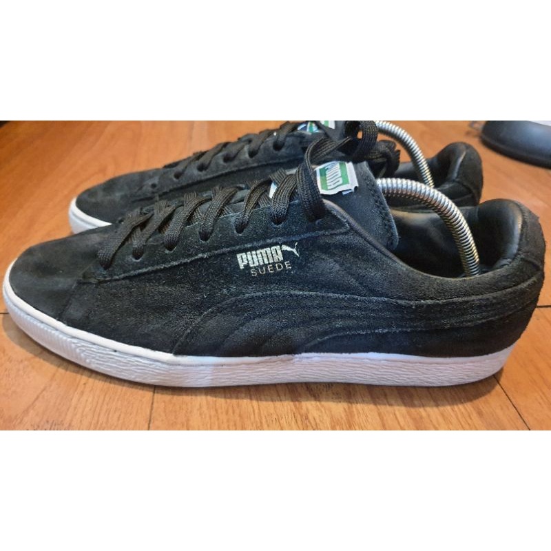 puma suede silver