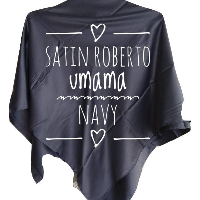 Segiempat satin Roberto Umama