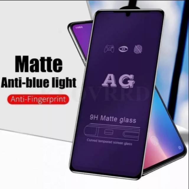 Xiaomi Mi10T / Mi10T Pro Temper Glass Blue Light Matte Anti Gores Kaca Screen Guard Anti Radiasi