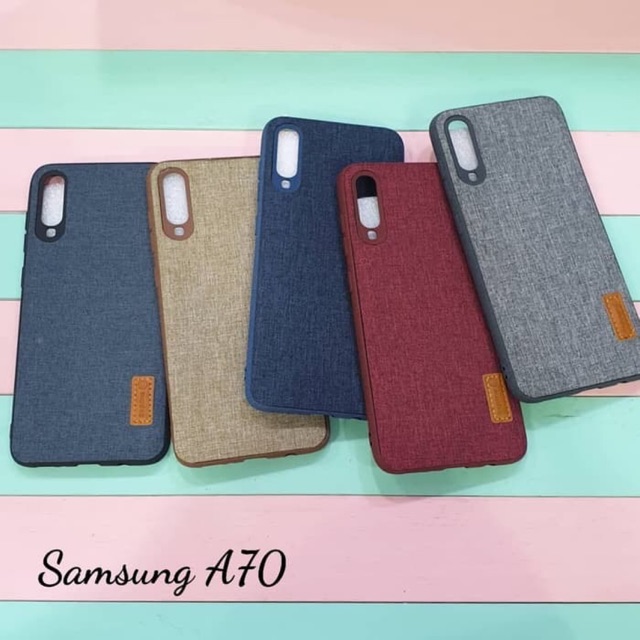 Case Samsung A70 Denim Casing samsung A70 A10 A20 A30 A50