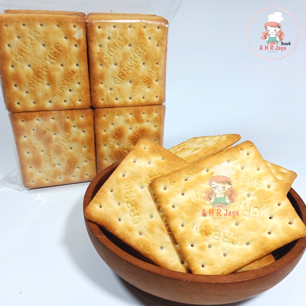 

BISKUIT CREAM CRACKERS 500 GR / KREKERS KRIM / BISKUIT KHONG GUAN / BISKUIT GABIN TAWAR / BISKUIT KILOAN