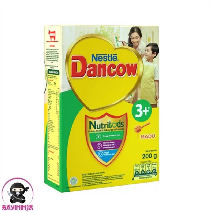 

DANCOW 3 Madu Susu Box 200 g T-Ninjabayi 01