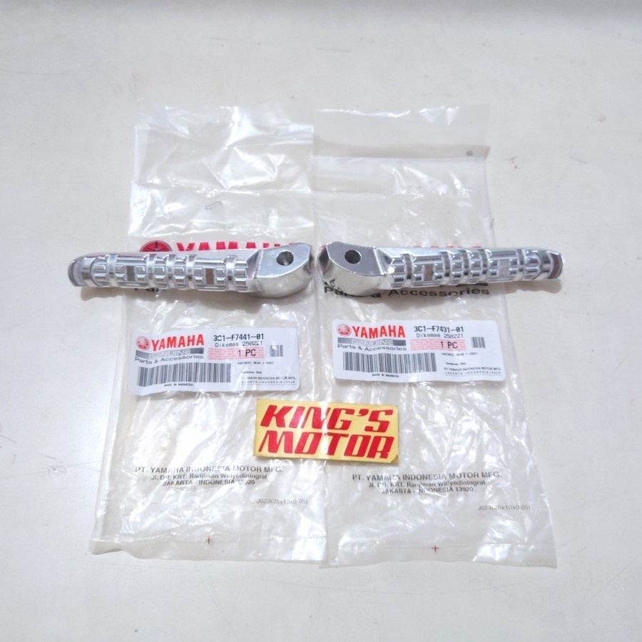 foot step belakang JUPITER MX KING sepasang asli yamaha