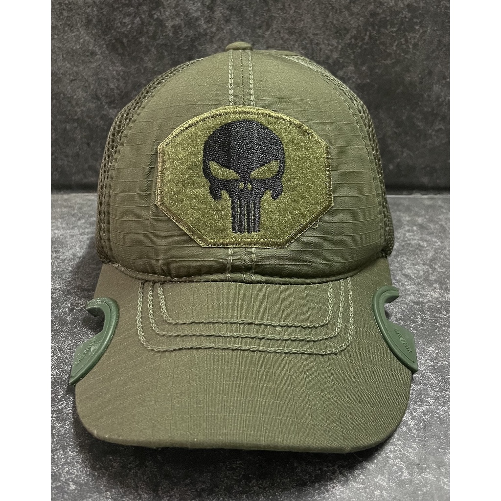 Topi Tactical Army Hijau - Topi Tactical Punisher - Topi Tactical Import