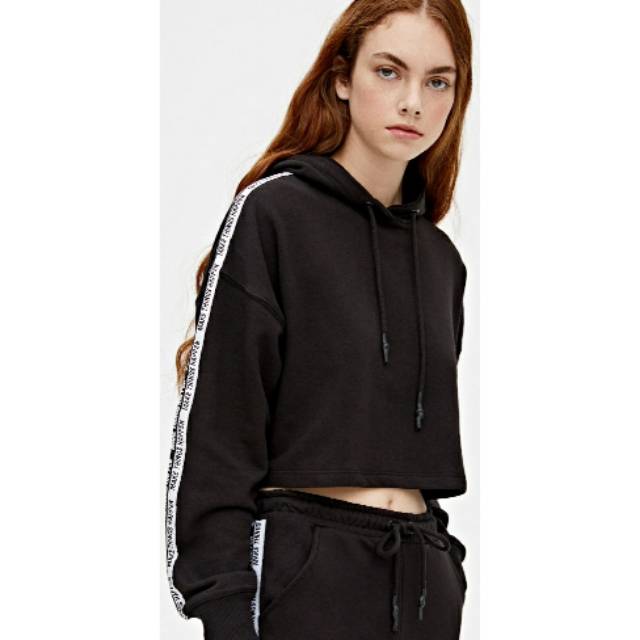 Hoodie pull&bear crop