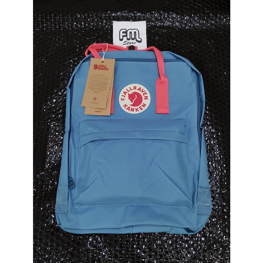 SALE Tas Ransel Kan Ken MEDIUM Polos Simple / Backpack Sekolah Wanita (READY GOSEND)-frost mint peach