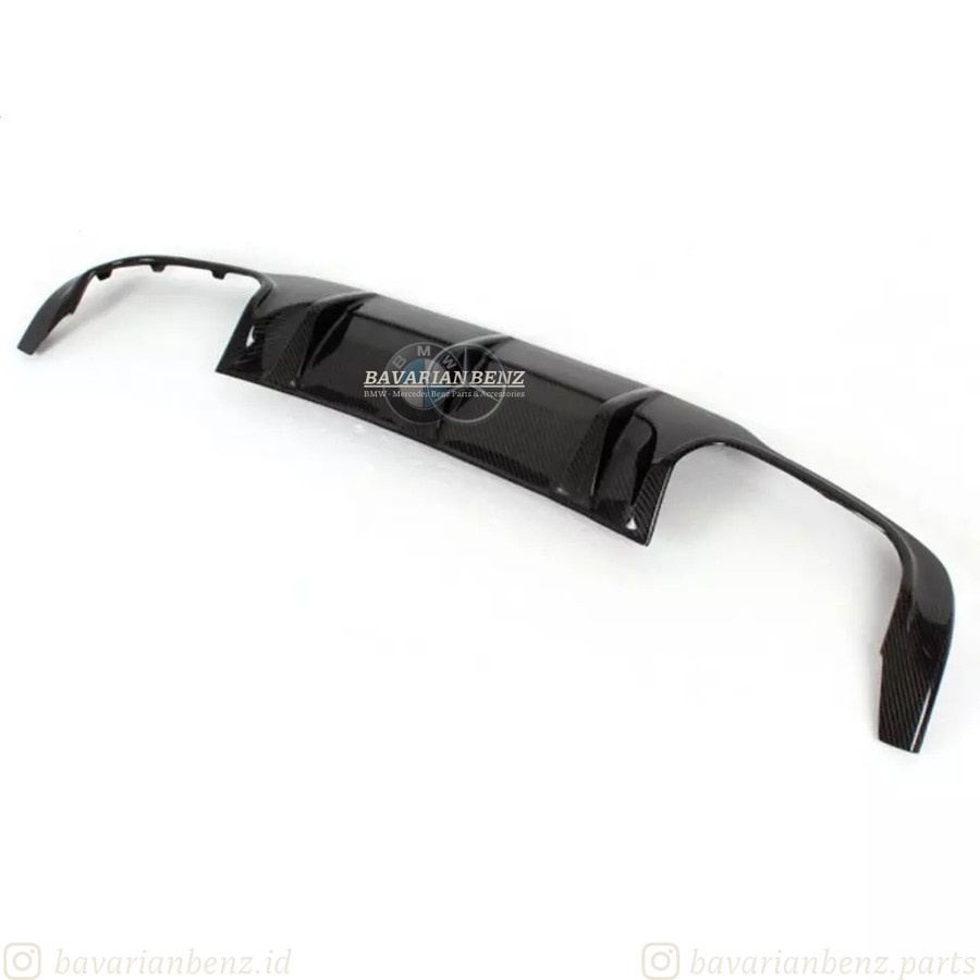 Diffuser Carbon AMG c63 Mercedes Benz w204 2011-2014 facelift