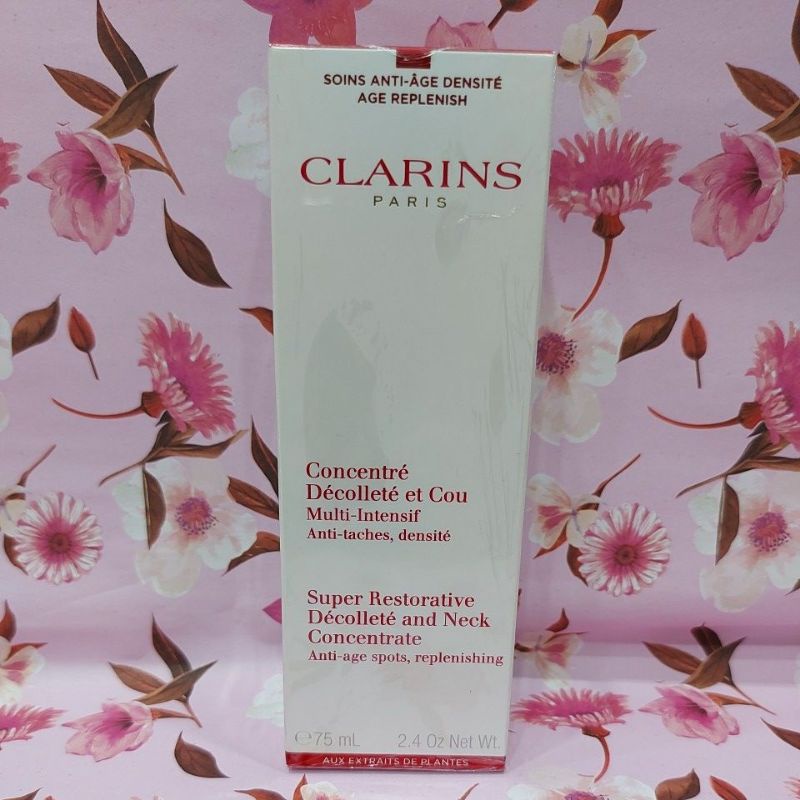 CLARINS SUPER RESTORATIVE DECOLLETE AND NECK CONCENTRATE  75ml