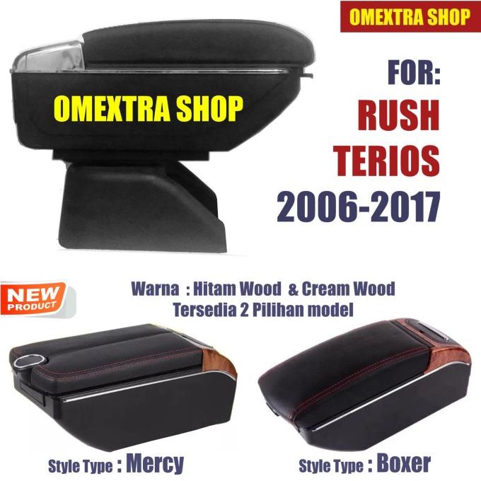 Armrest Box USB - Console Box Luxio Grand Max Rush Terios Evalia dll