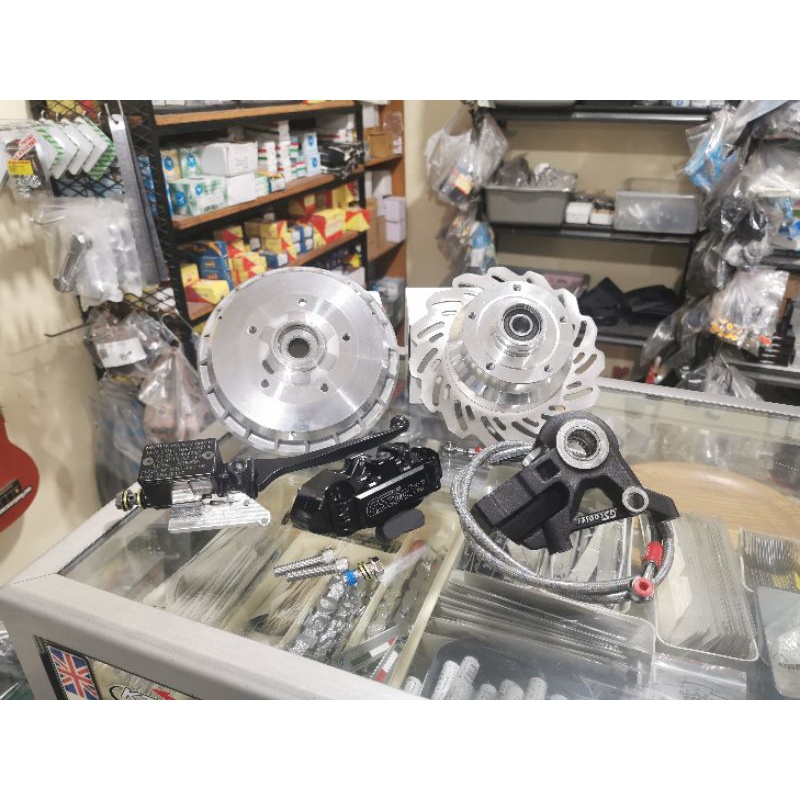 Cakram Master atas GS Gscooter Ring 12 atau Ufo Ring 10 set Vespa PXE Excel Spartan Exclusive2
