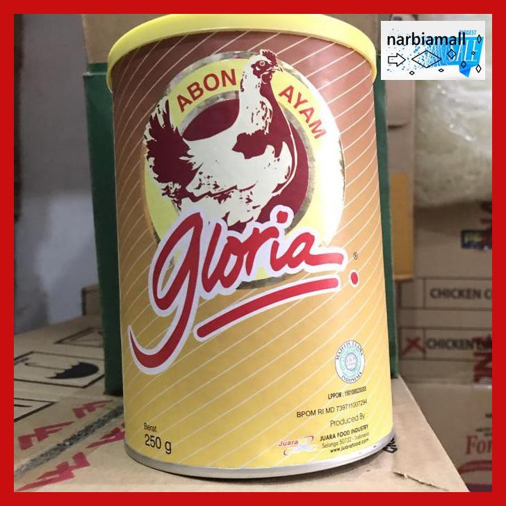 

U8Tyuj7- Abon Ayam Gloria 250G E4Wr46-