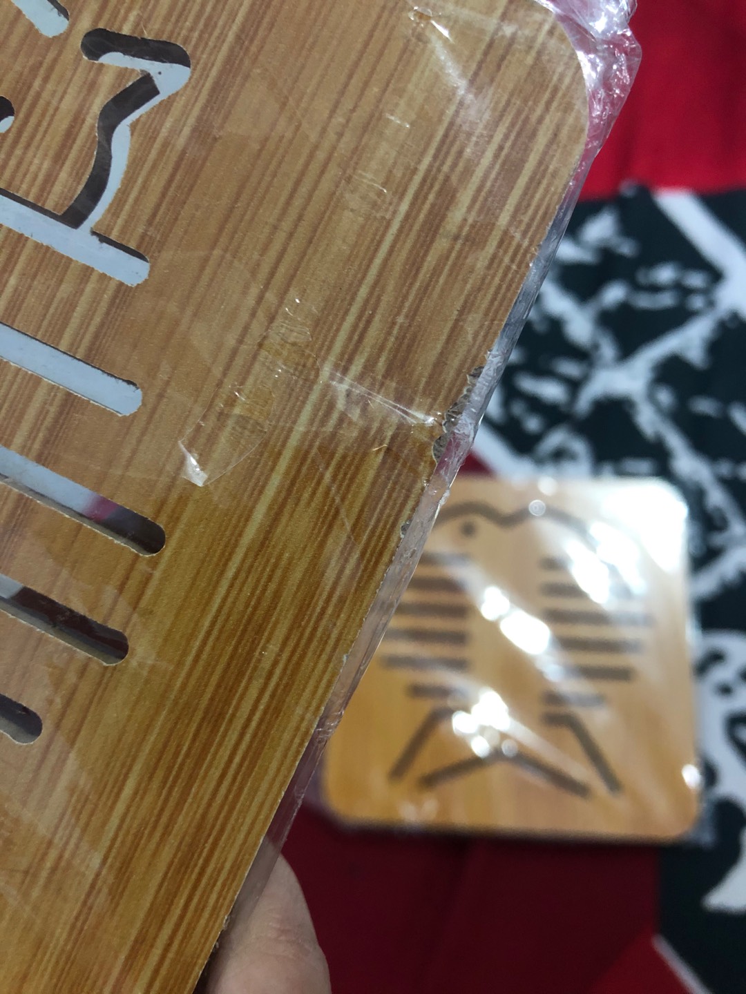 Tatakan Piring Tatakan Panci Panas Kayu Karakter