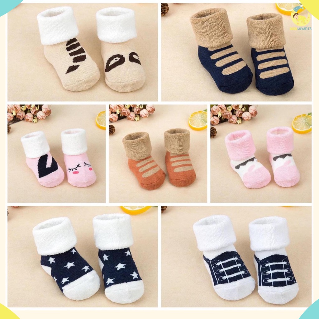 Babylovanta Kaos Kaki Anak / Kaos Kaki Bayi Motif Imut IMPORT KOREA