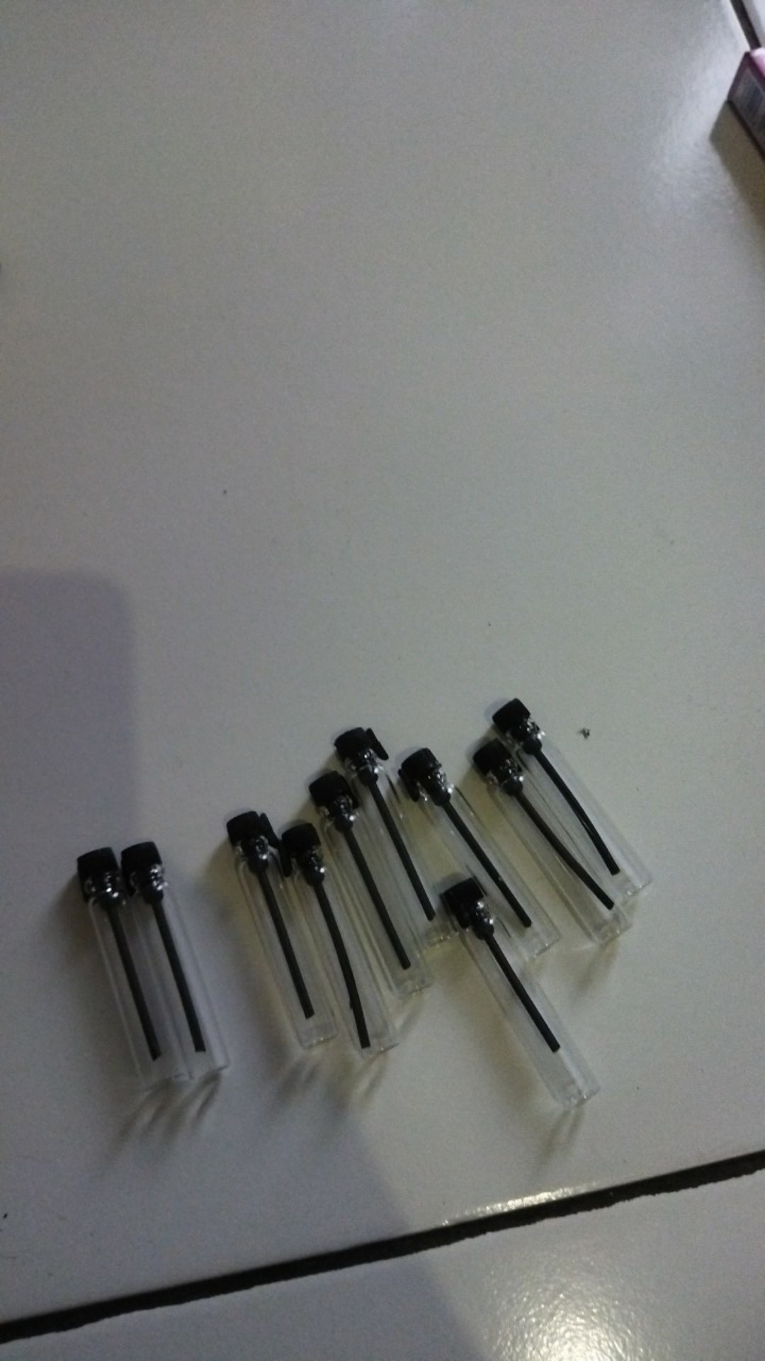 Botol Parfum Penicilin 2ml/botol Tester Lidi/tutup Putih/hitam