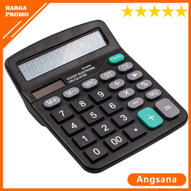 

Calculator Kalkulator Elektronik 12 Digit Hitung Kantor Office