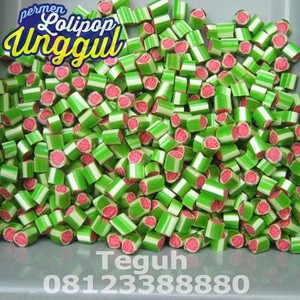 

Permen Lolipop Rock Candy - Roll Candy Semangka