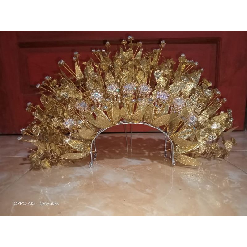 aksesoris pengantin Palembang/sunting Palembang gold