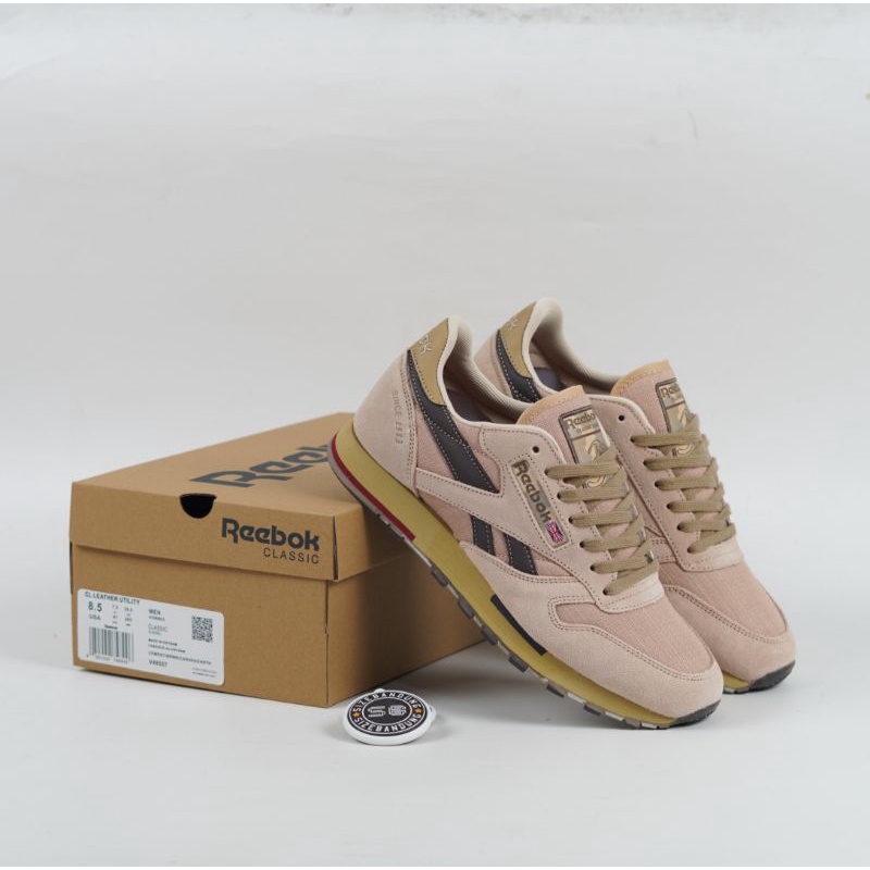 Sepatu Reebok Classic Leather Utility Brown