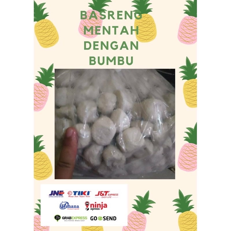 

basreng mentah 500 gram dengan bumbu 50gram bandung