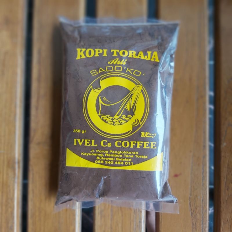 

Kopi Toraja Sado'ko 250gr