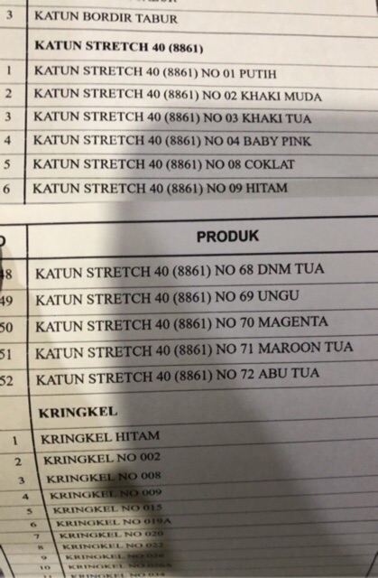 Katun Stretch Cotton Stretch Melar Kain Kemeja Baju Koko Celana Lebar 1 5m Harga Permeter Shopee Indonesia