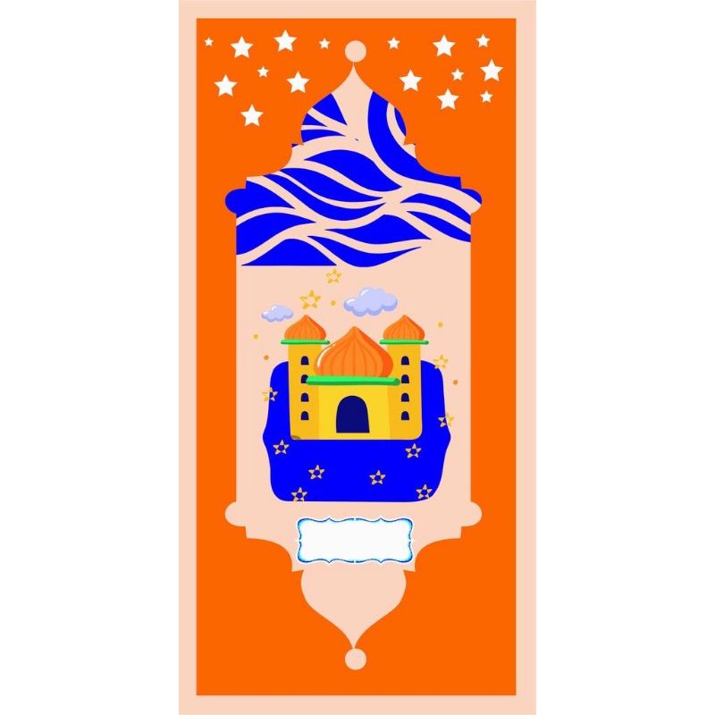 SAJADAH SOUVENIR  HADIAH ANAK CUSTOM NAMA GRATIS + BUSA FREE TERMURAH || SOUVENIR SAJADAH TRAVEL MOTIF ANAK-ANAK LUCU ( SAJADAH KANVAS - 1LAYER) Sajadah Anak KARAKTER GRATIS Custom Nama Sajadah Anak Laki Laki Sejadah Karakter Gratis Custom Nama-KODE 06
