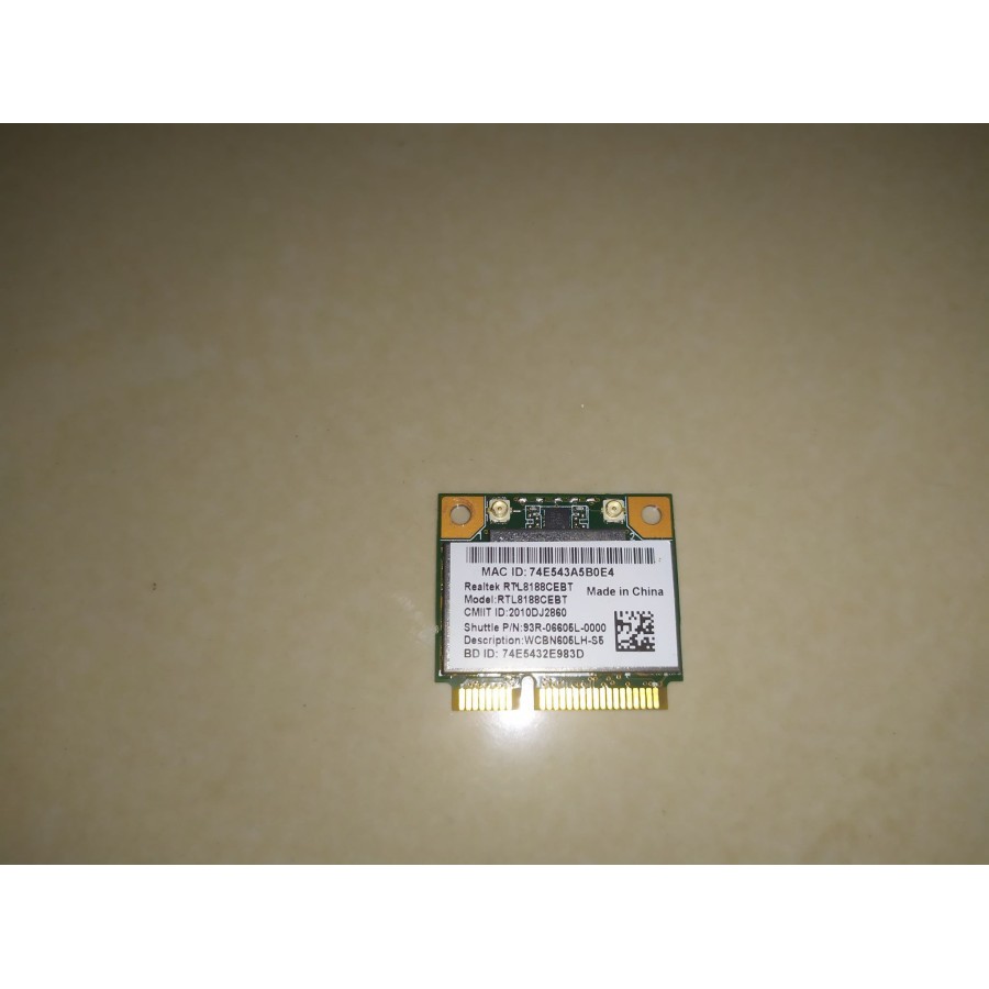 Wifi wireless card laptop axioo neon bne