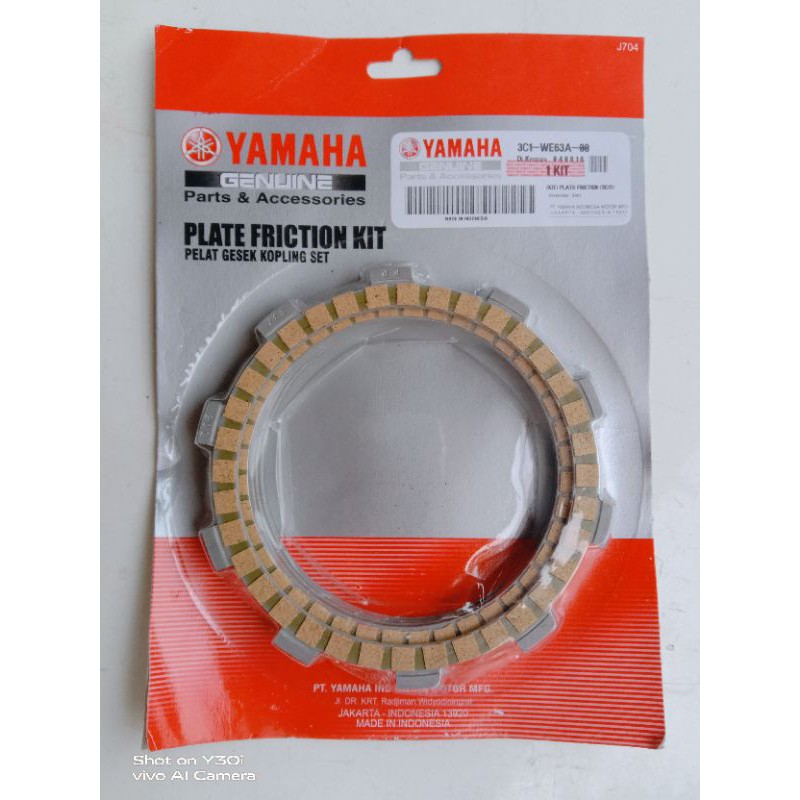 PLAT KOPLING KAMPAS KOPLING YAMAHA VIXION OLD VIXION NEW ORI