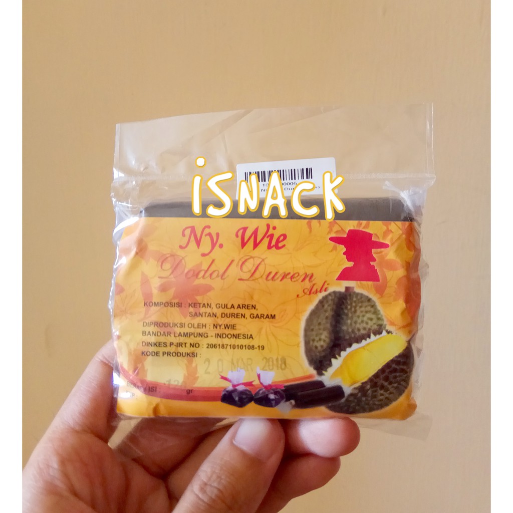 

Dodol Durian Ny Wie Kemasan Kecil Bentuk Jari 120g