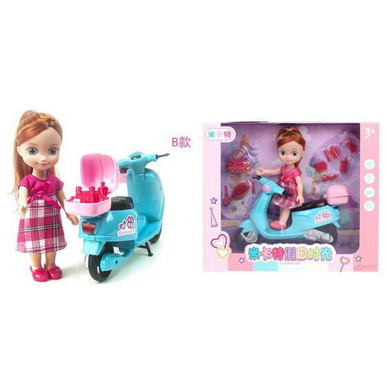 Mainan Boneka Seri DIY Barbie Fashion Girl 1 Set
