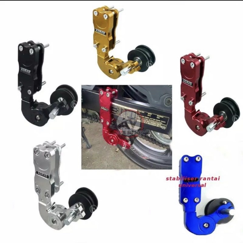 Stabilizer stabiliser Tensioner Rantai Motor Cnc Vixion Cbr 150 Satria Fu Ninja Tiger Megapro Sonic 