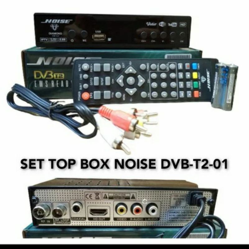 Receiver DVBT2 STB Digital NOISE Full Hd