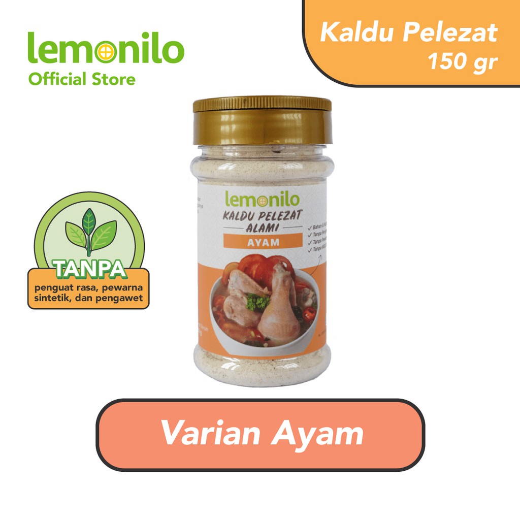 

Lemonilo Kaldu Pelezat Alami Ayam Kampung Sapi Jamur 80 gr