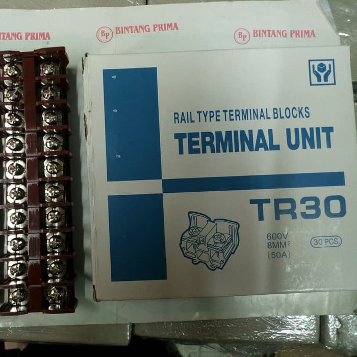 Terminal Block / Terminal Blok Tipe TR-30 / TR30 Model Kasuga China