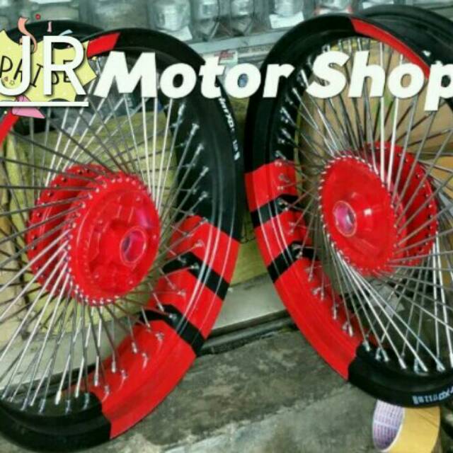 Velg costum jari jari 1000 motor Vixion Jupiter MX RX king Scorpio