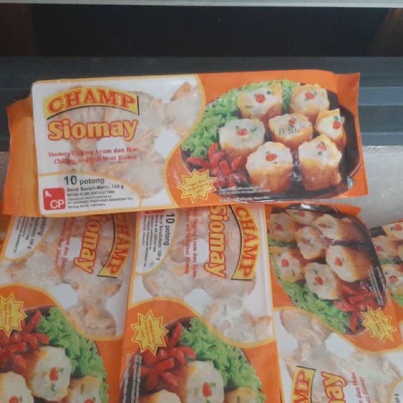 

siomay 10 pcs 180 gram champ