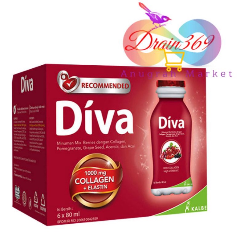 

DIVA COLLAGEN MIX BERRY 6X80ML