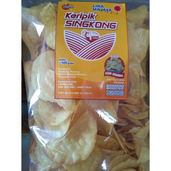 Keripik singkong linamajaya 500 g