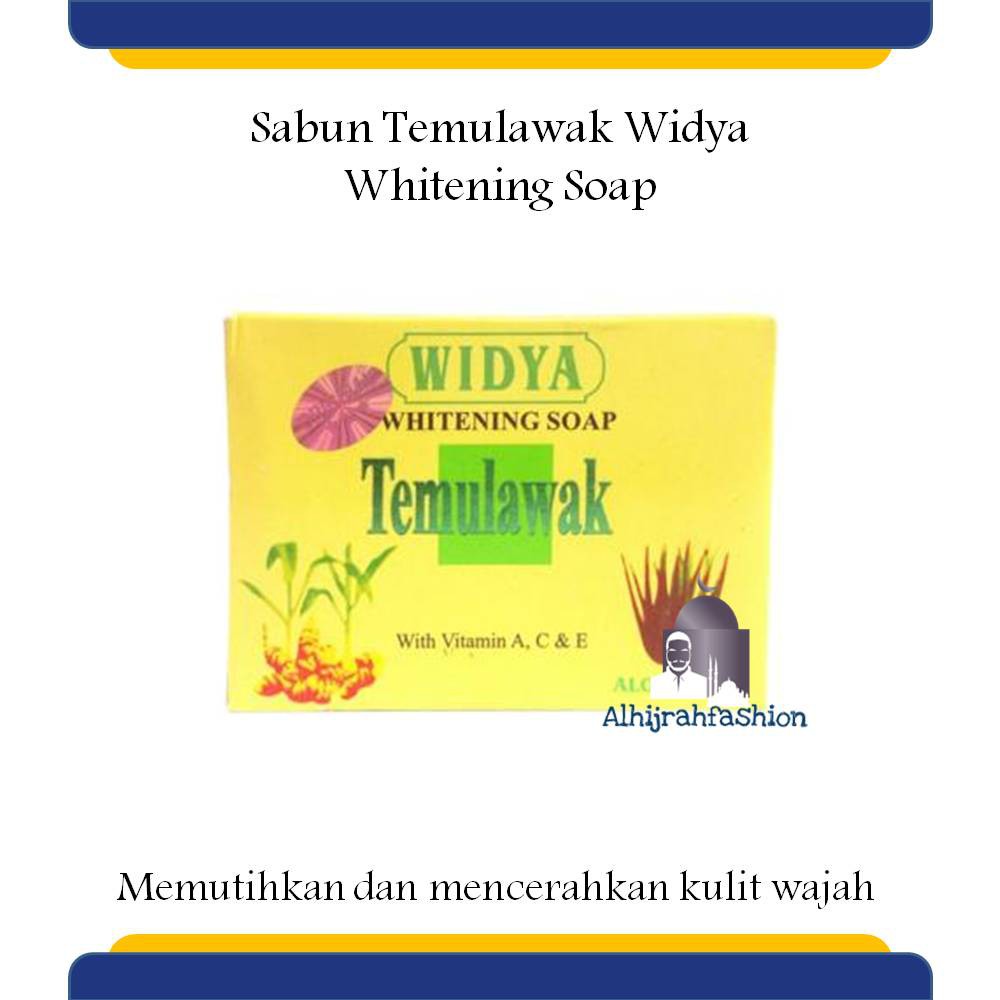 Sabun Temulawak Original Bpom Whitening Soap Indonesia