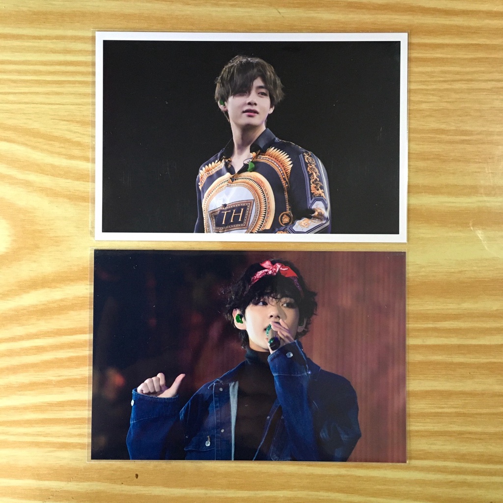OFFICIAL BTS POSTCARD BLURAY BR DVD 5TH MUSTER KR FAN MEETING FM JP KIM TAEHYUNG / TAE / V