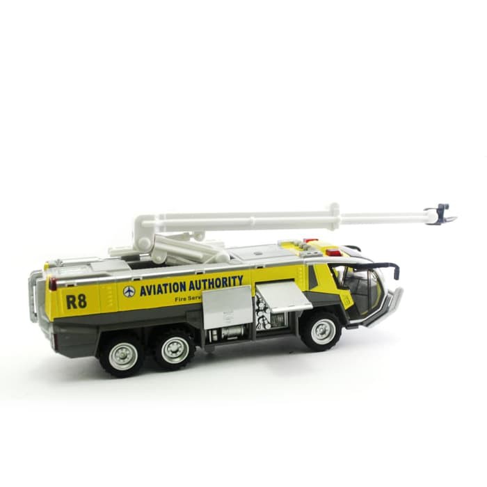 TERLARIS Diecast Miniatur Mainan Mobil Pemadam Kebakaran Bandara - Kuning