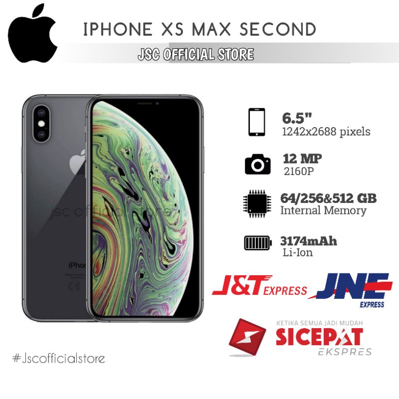 handphone ip xs max 512GB