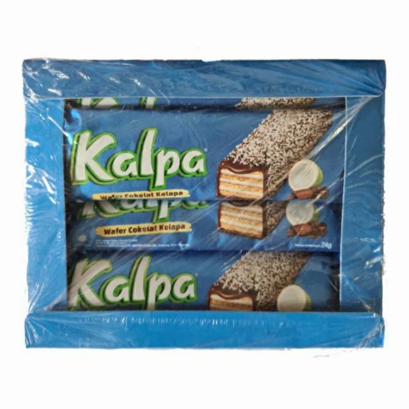 

Kalpa Wafer Coklat kelapa isi 12pcs