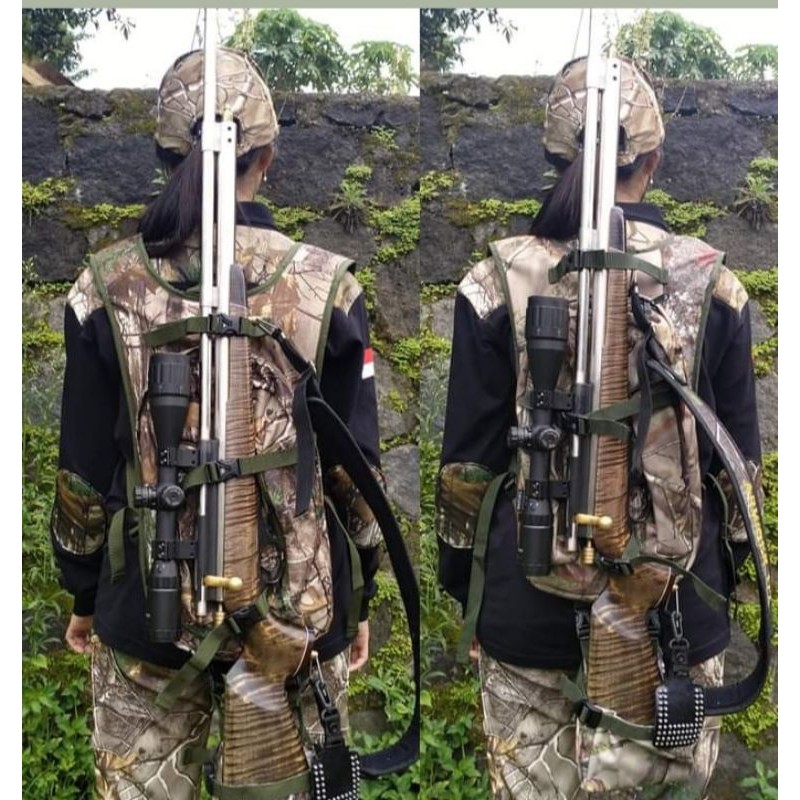 COD ( BAYAR DI TEMPAT) Tas Ransel Camo Hunting Perbakin
